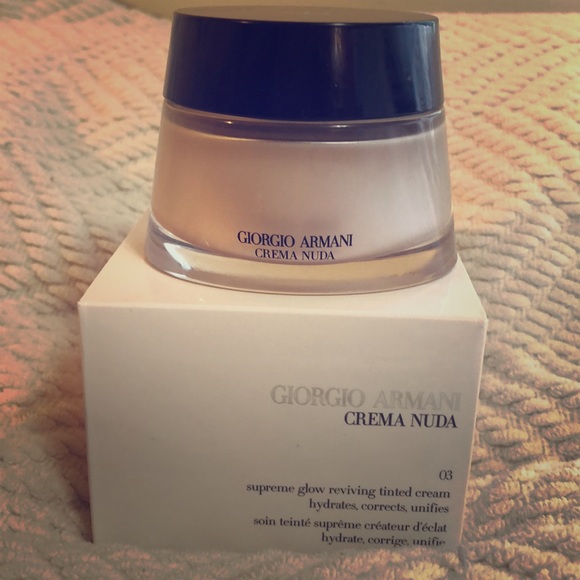crema nuda tinted cream giorgio armani